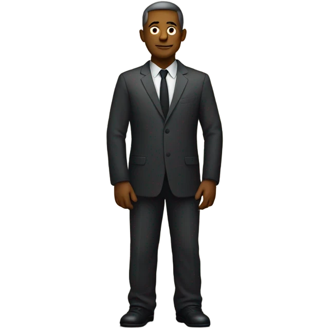 Man with shadow emoji