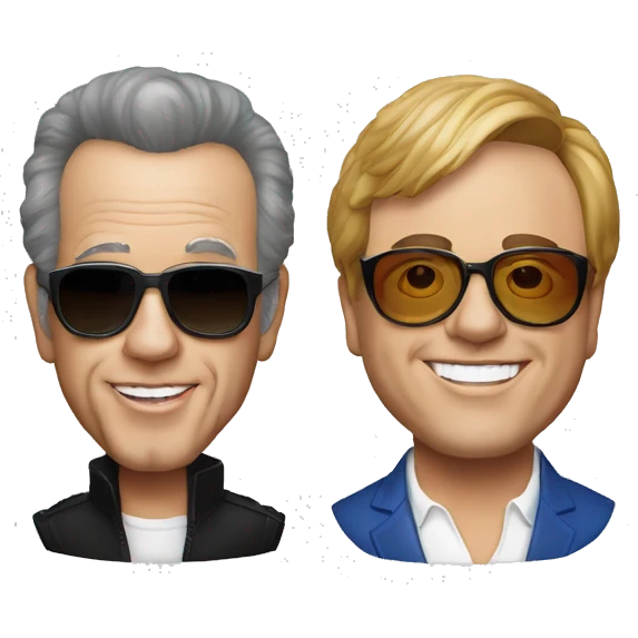 Billy joel and elton john emoji