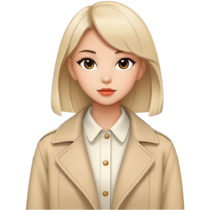 a fashion girl in Tokyo emoji
