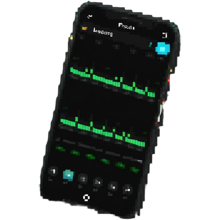 music app interface with timeline on smartphone emoji