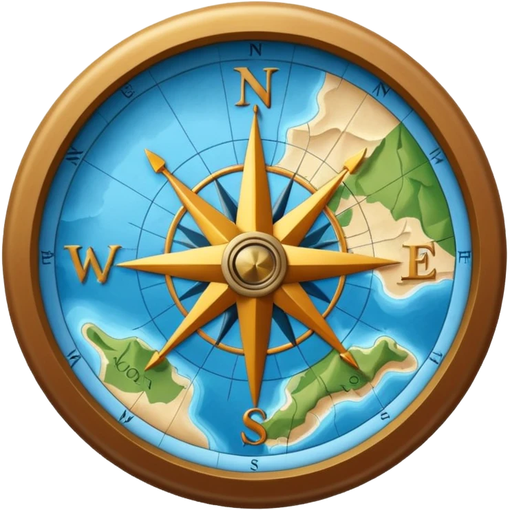 Map for hiking emoji