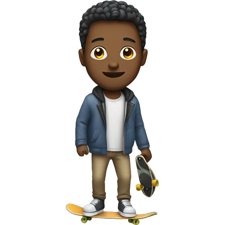man with skateboard emoji
