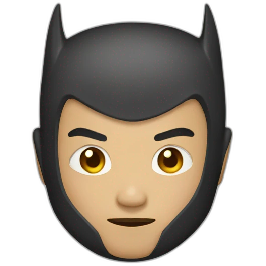 Burmese Chinese Batman emoji