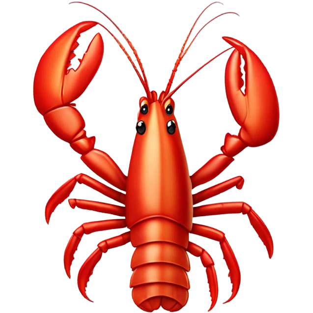 Yummy lobster food emoji