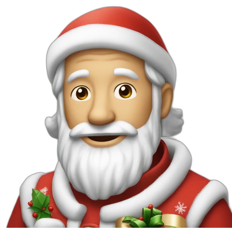Minio papa noel emoji