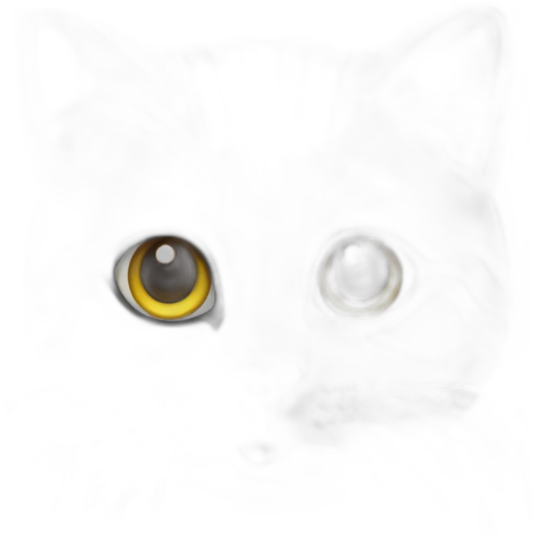 Cat grey emoji