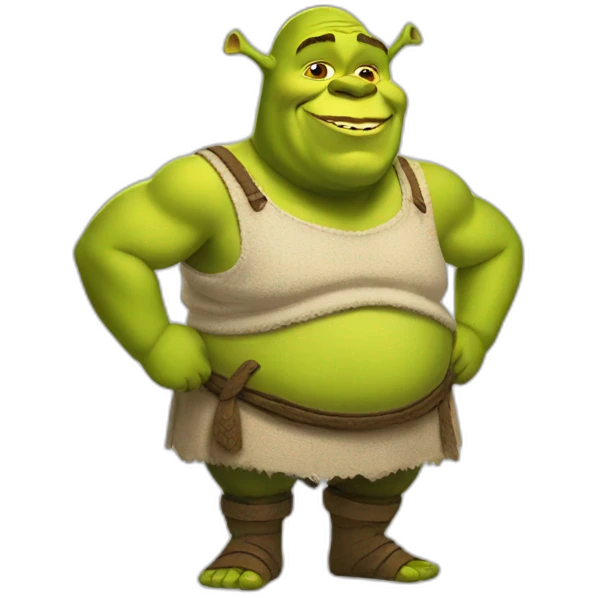 Pregnant shrek emoji