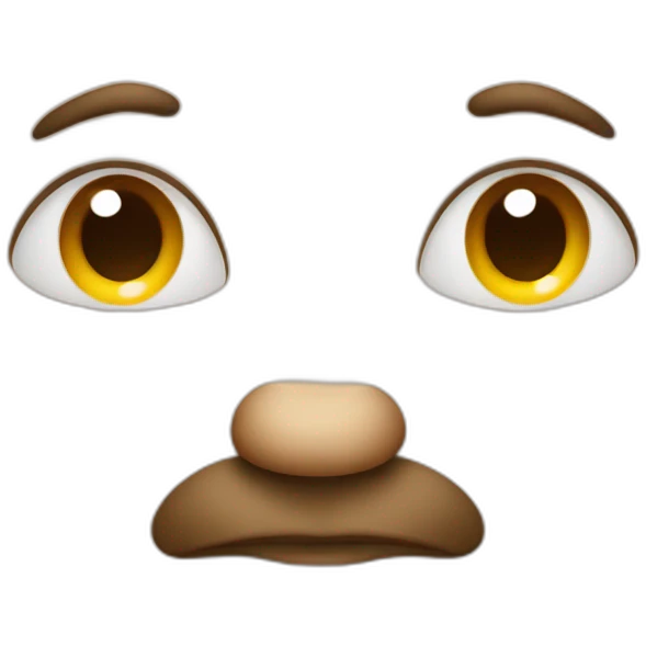 Turned up nose emoji