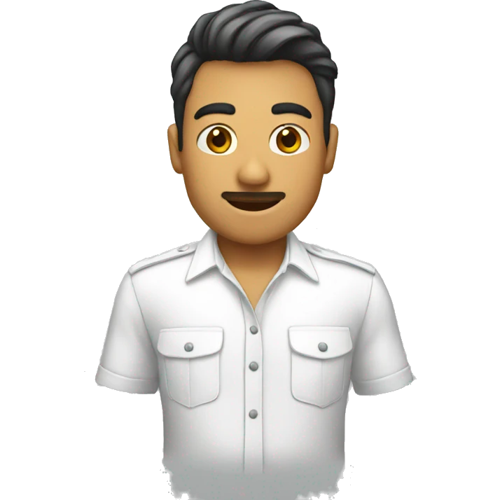 Camisa blanca emoji