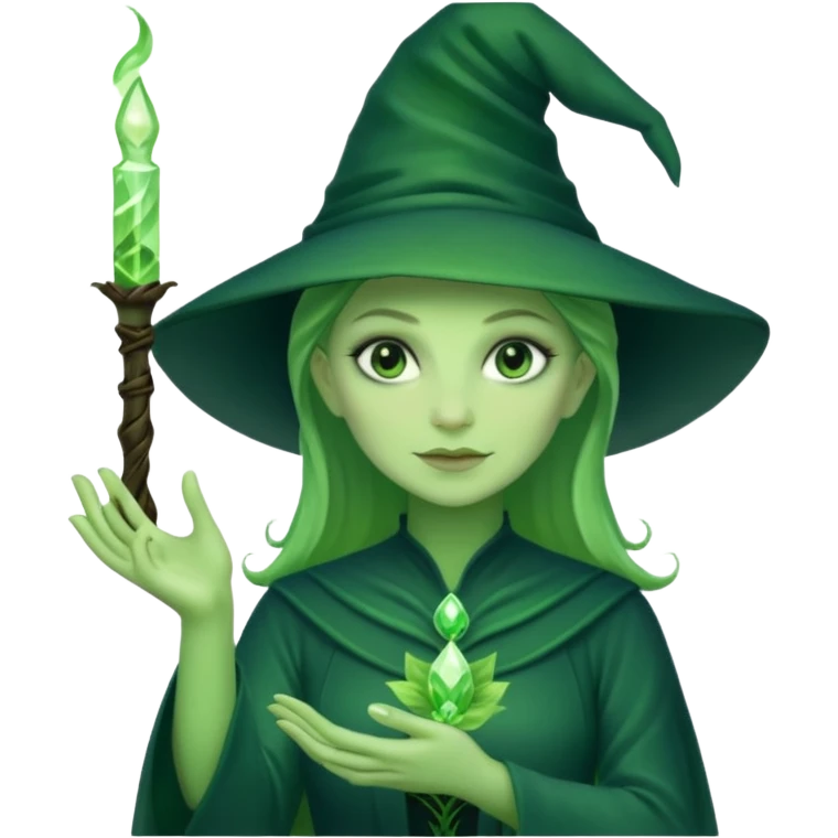 elphaba holding space emoji