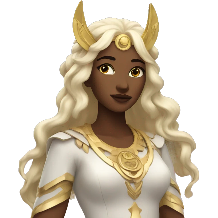 Artemis Moon Goddess emoji