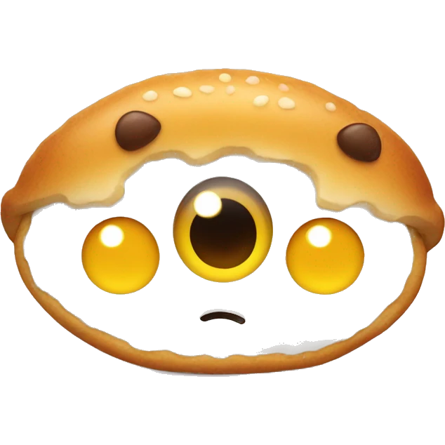 Cute food with eyes on it emoji