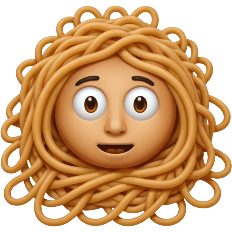I’m spaghetti monster  emoji