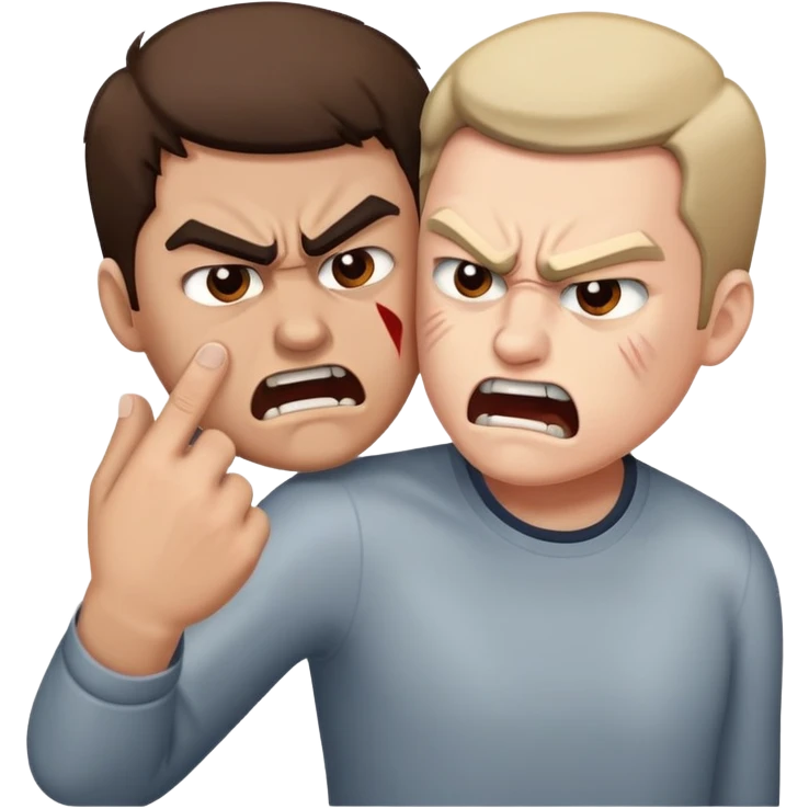Slapping someone across the face  emoji