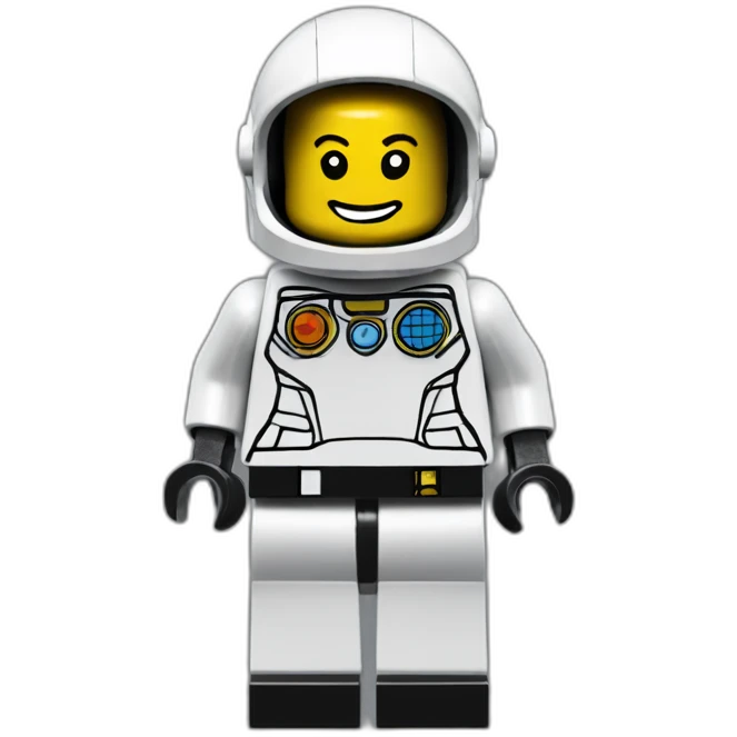 Lego classic space minifigure emoji