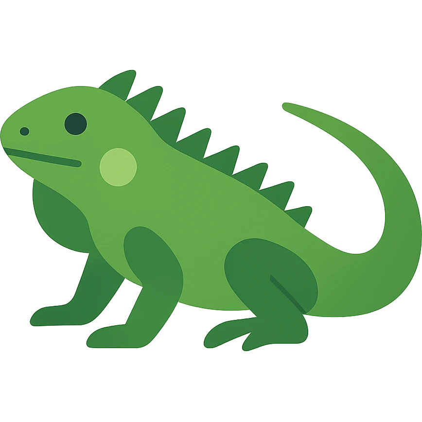 Iguana emoji