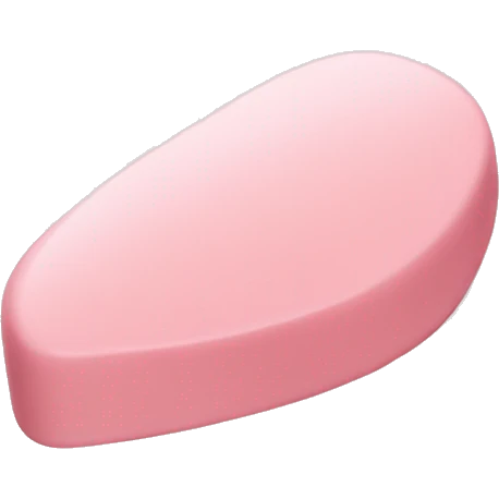 A soft pink gua sha emoji