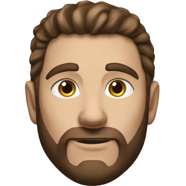 Baldurs gate 3 male warrior brown hair sw emoji