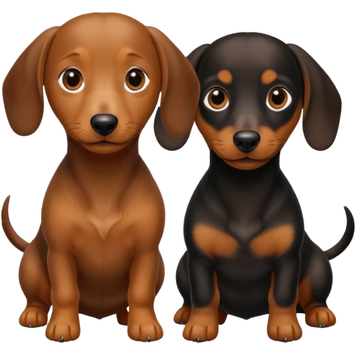 Dachshunds emoji