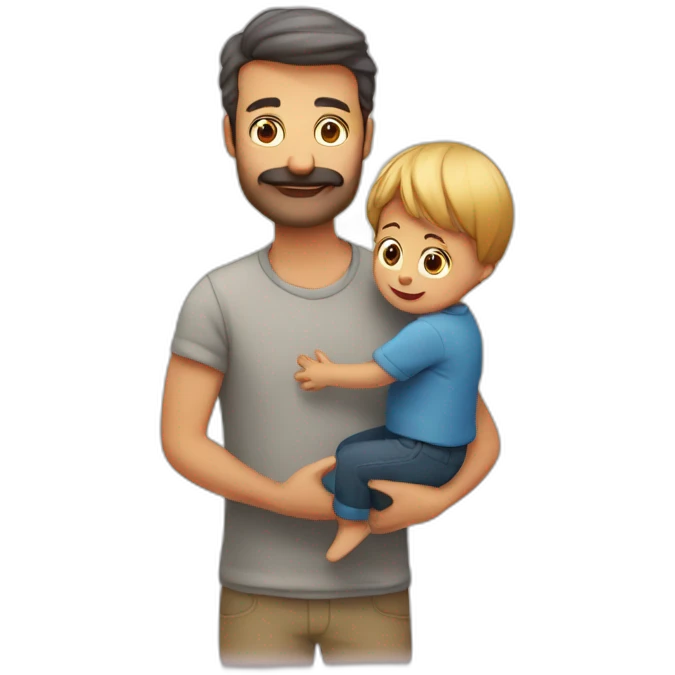 maman sur papa  emoji