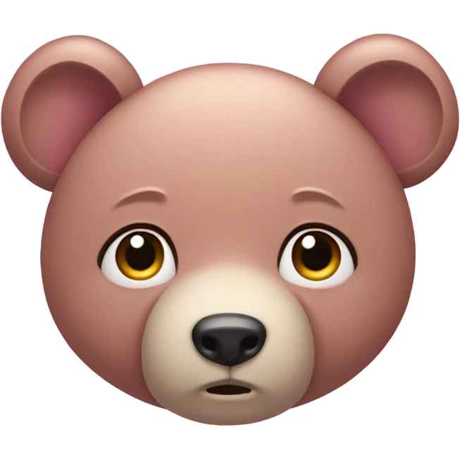 pink gloom bear  emoji