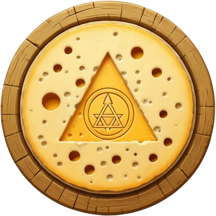 cheese occult symbol emoji
