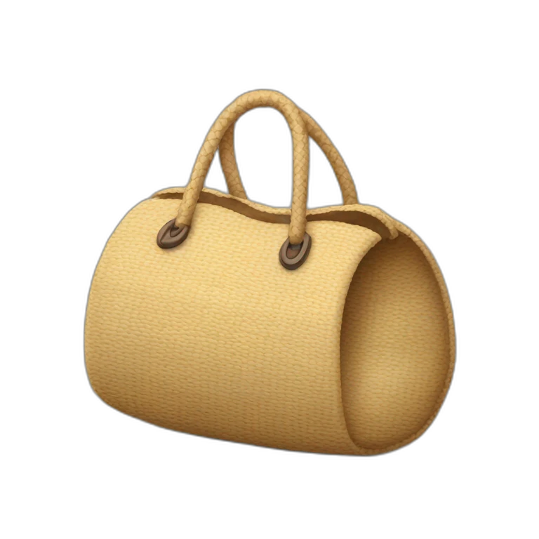 Sac de bille porte par un mousitique emoji