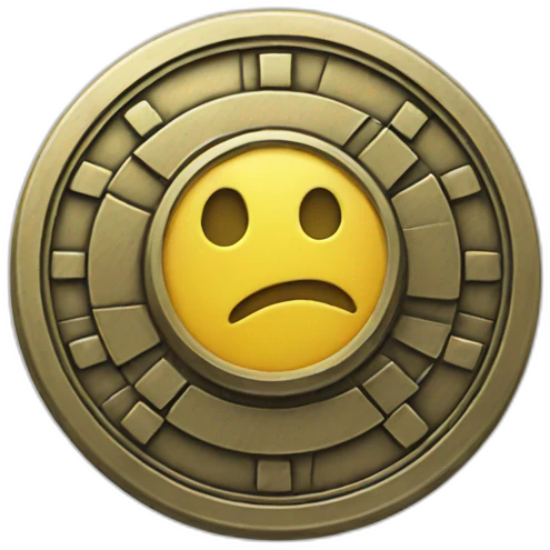 anime emblem coin emoji