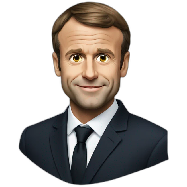 Emmanuel macron emoji