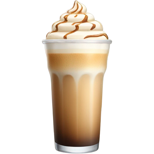 Iced latte  emoji