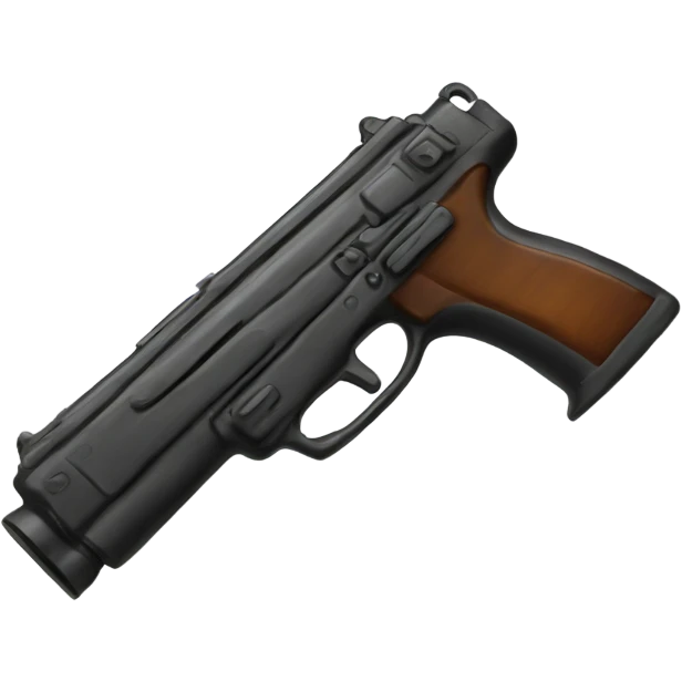 A really realistic bbgun emoji