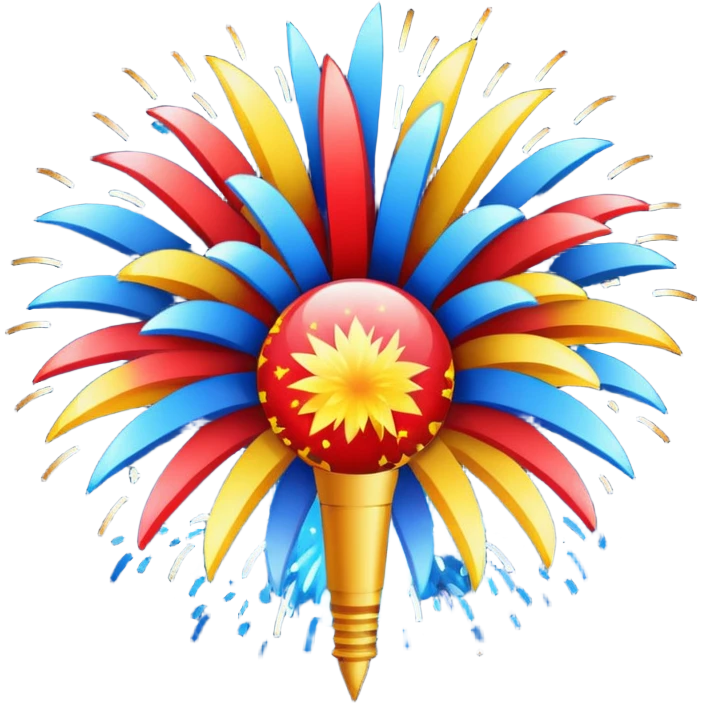 New year Fireworks emoji