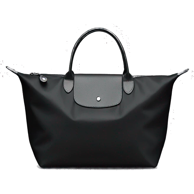 Longchamp black emoji