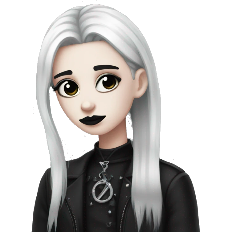 Goth aesthetic emoji