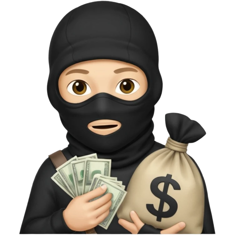 thief in a balaclava emoji
