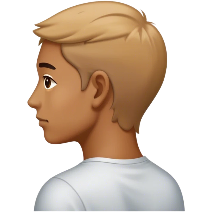 a face turned away emoji