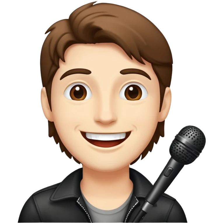 Happy Rock Pop Music Singer emoji