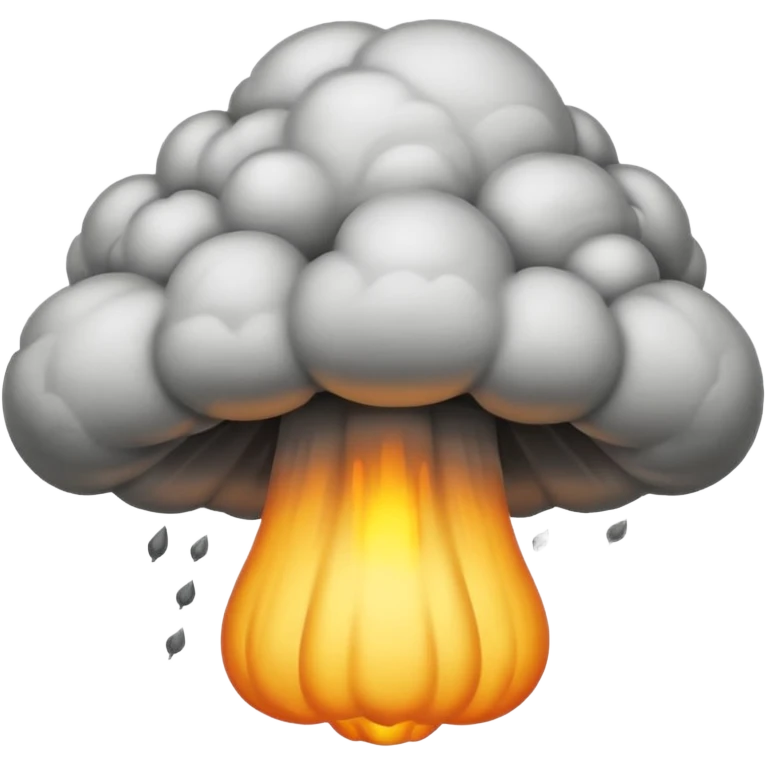 Nuclear bomb emoji