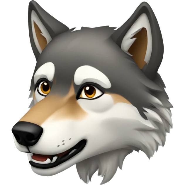 Wolf emoji