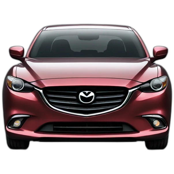 mazda 6 front view emoji