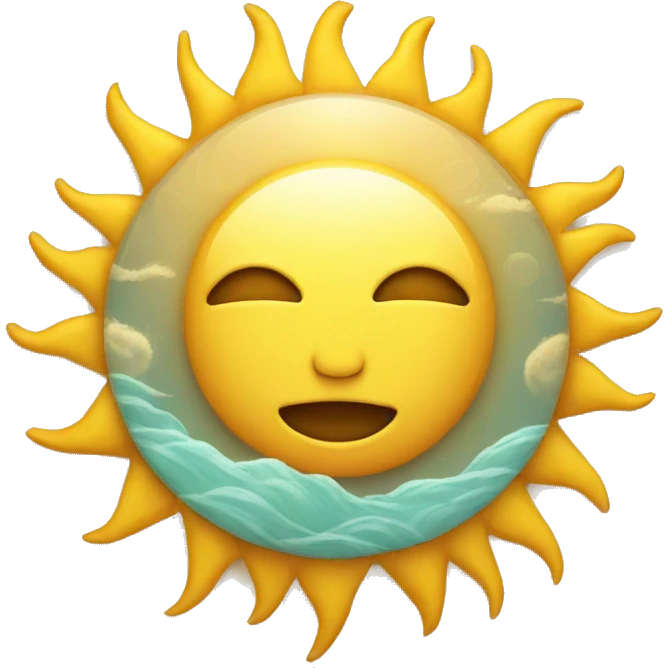 sublime sun emoji