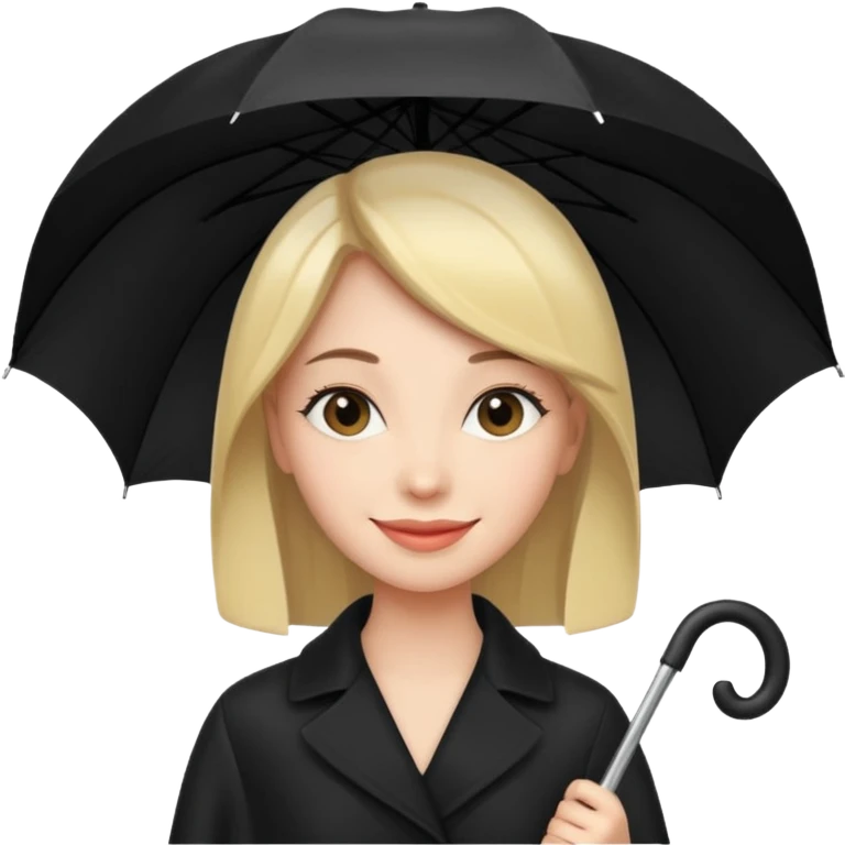 HOLDİNG UMBRELLA WOMAN emoji