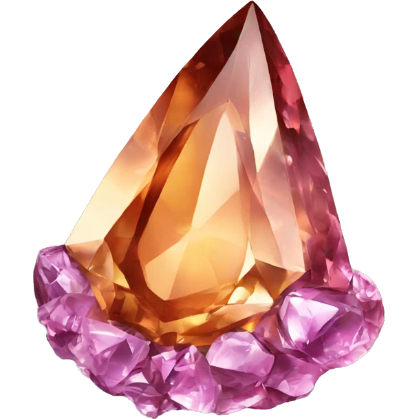 luxurious gemstone kiss emoji