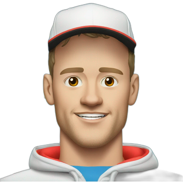 Jonathan Toews as beach bum emoji