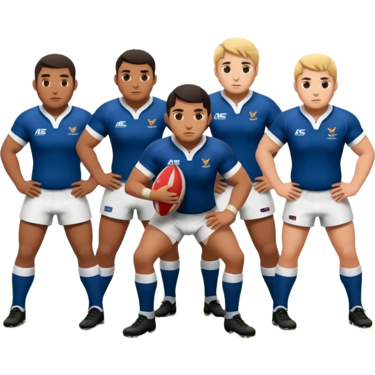 Rugby Defense Line emoji