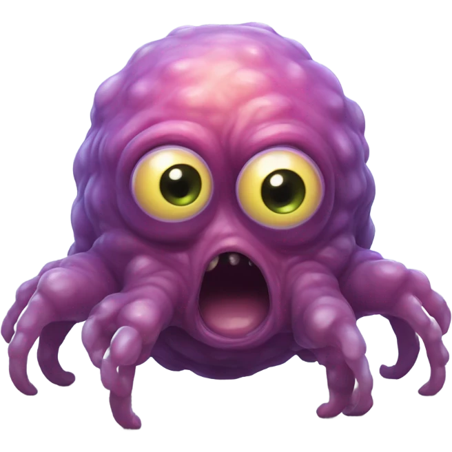 Giant blob monster emoji