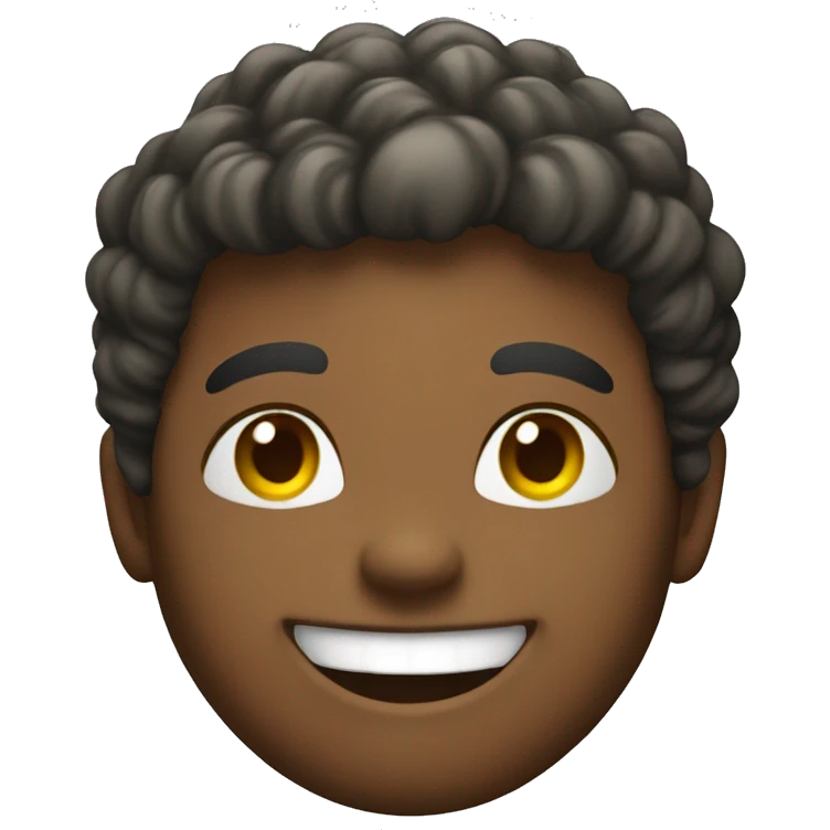 A rainbow smile emoji