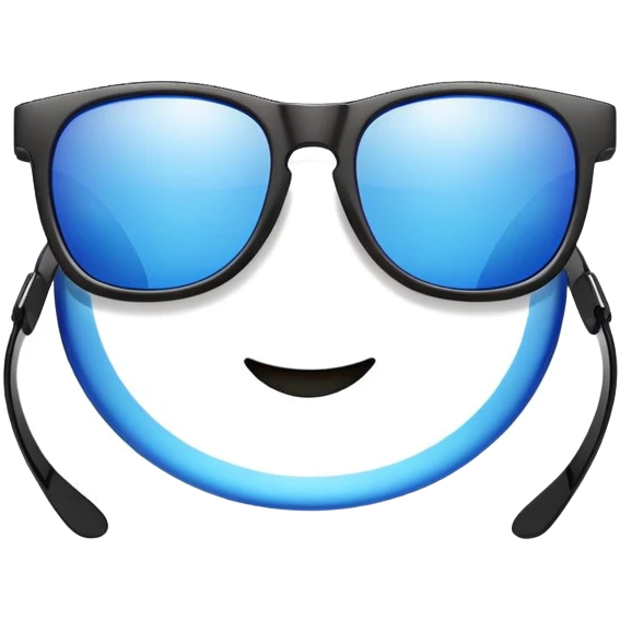 Happy PC sunglasses emoji