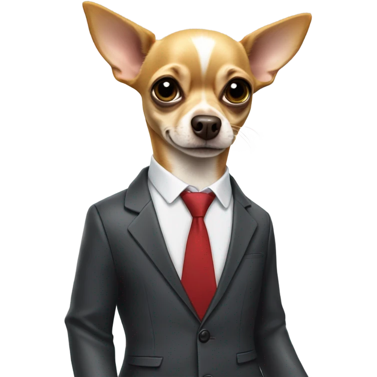 Chihuahua running for president in france emoji