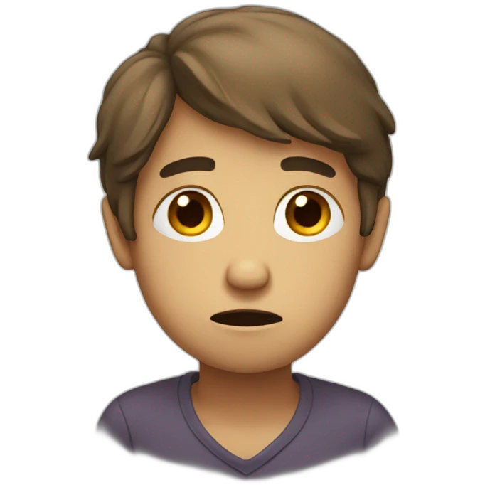 sad person emoji